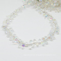 A6010 # -3 Bulk Stock Facettierte Kristall Tear Drop Glas Quarz Briolette Cut Diamond Beads